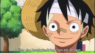 Chapéus de palha falam sobre a Família de Luffy !!!   Ace sabo dragon garp e gold roger