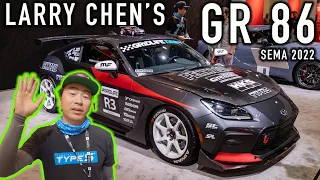 Interviewing Larry Chen About His Toyota GR86!!! (SEMA 2022)