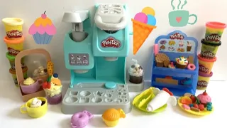 Play-Doh Ice Cream & Dessert Play Set! Lets Create Cupcakes, Ice Creams, Drinks and Learn Colours!