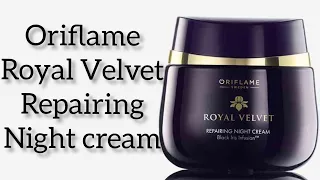 Oriflame ROYAL VELVET Repairing Night Cream tamil review|How to use??