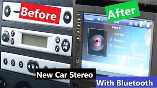 Ford Fiesta Mk6 Radio Upgrade   ==With Bluetooth==
