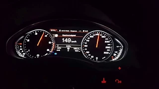 Audi A8 2017 Launch Control 0-150 km/h