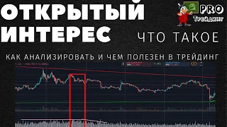 Отрытый интерес. Индикатор открытый интерес. Открытый интерес в трейдинге.