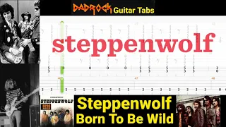 Born To Be Wild - Steppenwolf - Guitar + Bass TABS Lesson