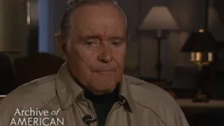 Jack Lemmon on his first feature film role in "It Should Happen to You"