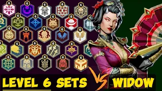 Level 6 Unleashed: Shadow Fight 3’s Fully Upgraded Sets vs Widow!!