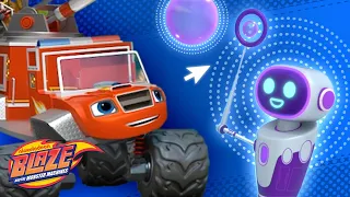 Blaze Fire Truck Monster Machine w/ Mega Bot! Science Game for Kids | Blaze and the Monster Machines