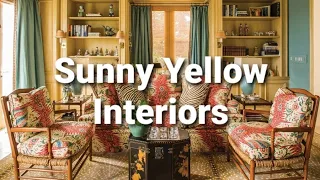 Sunny Yellow Interiors | Best Home Decor Ideas