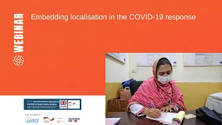 Embedding localisation in the COVID-19 response