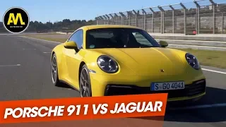 Duel : Porsche 911 type 992 vs Jaguar F-Type SVR !