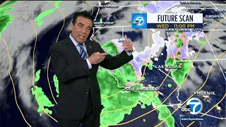 Rain will start creeping into SoCal late Tuesday: Here's the timeline
