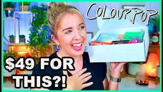 NEW! COLOURPOP FLOWER MOVES $49 MYSTERY BOX! | Is It *REALLY* valued at $121?! |
