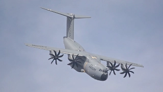 Airbus A400M Grizzly Atlas flying Display at RIAT 2016 AirShow EC-406