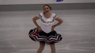 Caludia Marisol Motta Zepeda. Oberstdorf 2017. Bronze Ladies II - Artistic. 18 place