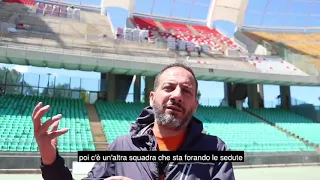 Bari, continuano i lavori per uno stadio San Nicola sempre più biancorosso