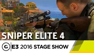 Sniper Elite 4 Stage Demo - E3 2016 Stage Show