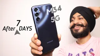 Samsung Galaxy M34 5G After 7 Days Of Usage || IN DEPTH HONEST REVIEW ||