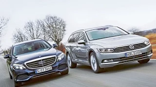 VW Passat Variant vs. Mercedes C-Klasse T-Modell