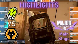 SPOIT 22 KILL GAME! M80 vs Wolves - HIGHLIGHTS - Main Stage - Copenhagen Major 2023 - R6 Esport