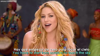 Shakira - Waka Waka (Esto es África) // Lyrics + Español // Video Official