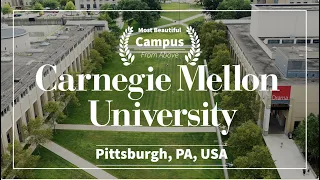 USA🇺🇸- Carnegie Mellon University, The Most Beautiful Campus Tour l 4K Drone