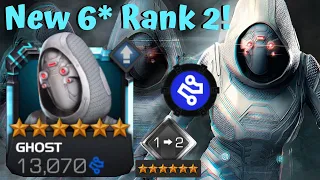 New 6* Rank 2 Ghost! Best 6-Star In The Game! Rank Up&Gameplay! - Marvel Contest of Champions