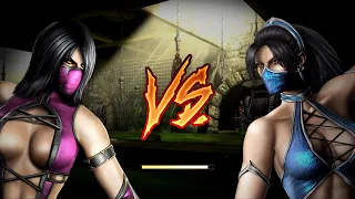 Mortal Kombat 9 -  Mileena Expert Ladder Gameplay (No Matches/Rounds Lost)