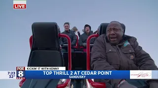 Kenny rides the Top Thrill 2 live on air!