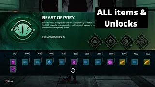 Apex Legends: "Beast of Prey" Prize Tracker ALL items & Unlocks (Season 14)