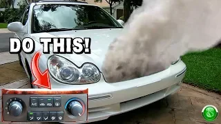Car Overheats Sitting In Traffic (Not Moving) Or With AC On! Do This FAST!