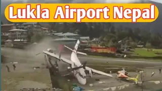 Nepal Lukla Airport Crash  Landing & Takeoff ||