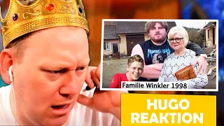 KNOSSI REAGIERT auf sein ALTES FAMILIENFOTO! 😂 HUNGRIGER HUGO REAKTION