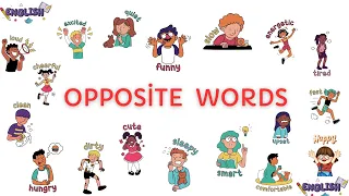 Fun English Learning: Kids Opposite Vocabulary I Opposite Words in English I Educational video