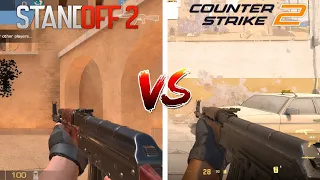 Standoff 2 vs Counter Strike 2 | Weapons Animation Comparison 2023