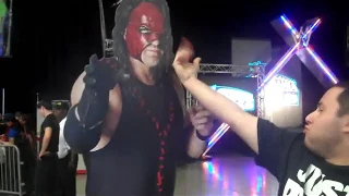 Wrestling Fan fights Kane! At Wrestlemania Axxess at Miami Convention Center Part 14