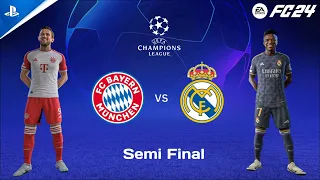 FC 24 | Bayern Munich vs Real Madrid | UCL Semi Final | PS5™