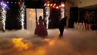 Father daughter surprise dance