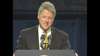 President Clinton in Rochester, NH (1996)