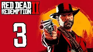 Red Dead Redemption II playthrough pt3 - A New Start! Fresh Camp and First Town Visit