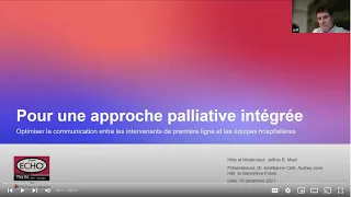 Pour une approche palliative intégrée: ECHO Autonome