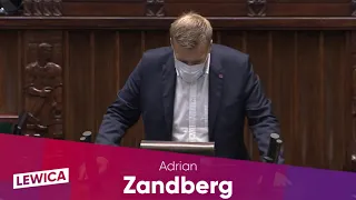 Adrian Zandberg ostro o zmianach podatkowych