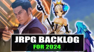 My JRPG Backlog for 2024