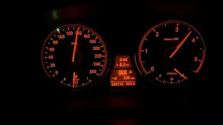 100-200 km/h 530d E60 235PS Acceleration