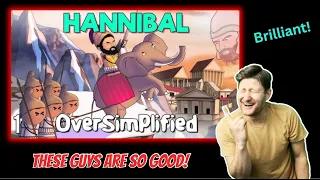 The Second Punic War Part 1: #Oversimplified | American Reacts | #Reaction #war