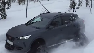 10.3.2022 CUPRA Formentor VZ5 - Snow Experience Rovaniemi - Finland