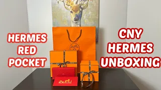 CNY Hermes Unboxing | Hermes Red Pocket