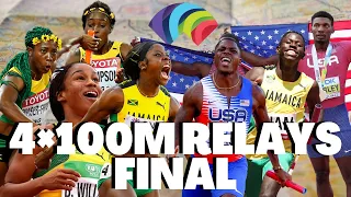 World Athletics Championships 4×100M FINAL LIVE HD Watchalong