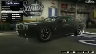 GTA 5 Dodge Challenger (Gauntlet) Tuning