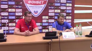 Пресс-конференция после матча "Мордовия" - "Тамбов". Валерий Есипов