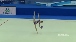 Dariya Sergaeva - Ball/Russian Junior Championship 2019/AA 19.30